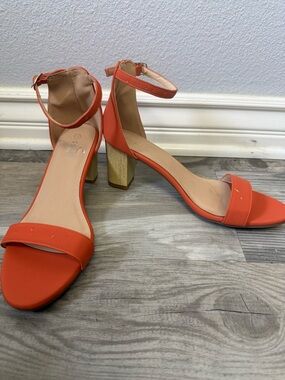 Women's Coral Ankle-Strap Block Heel Sandals